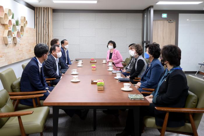 김문호 연천군자원봉사센터장 면담