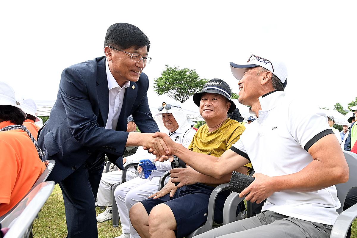 재인폭포파크골프장 개장기념 연천군수배 파크골프대회