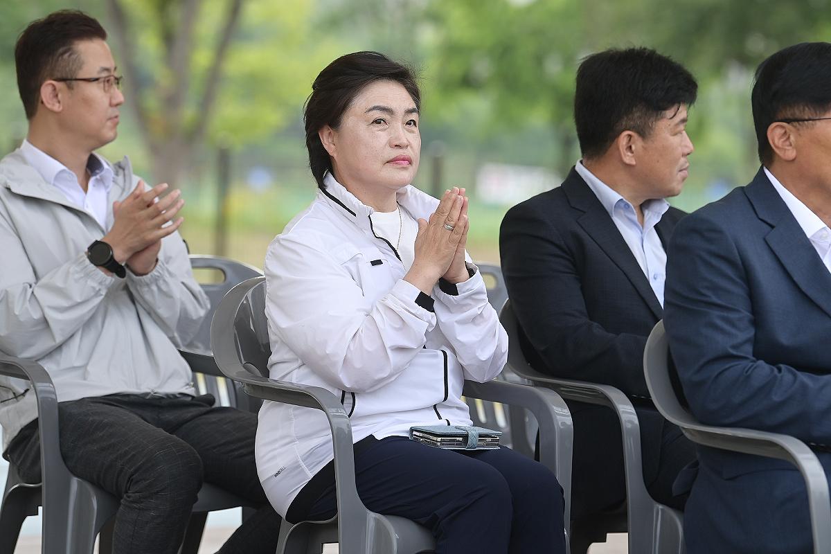 재인폭포파크골프장 개장기념 연천군수배 파크골프대회