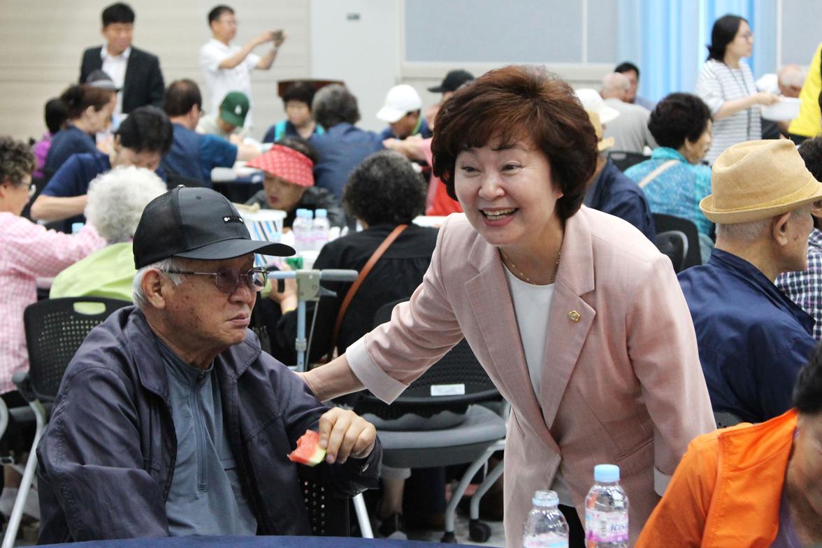 전곡읍지역사회보장협의체 삼계탕 나눔 행사