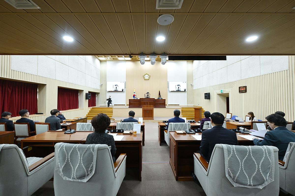 299회 임시회  제2차 본회의