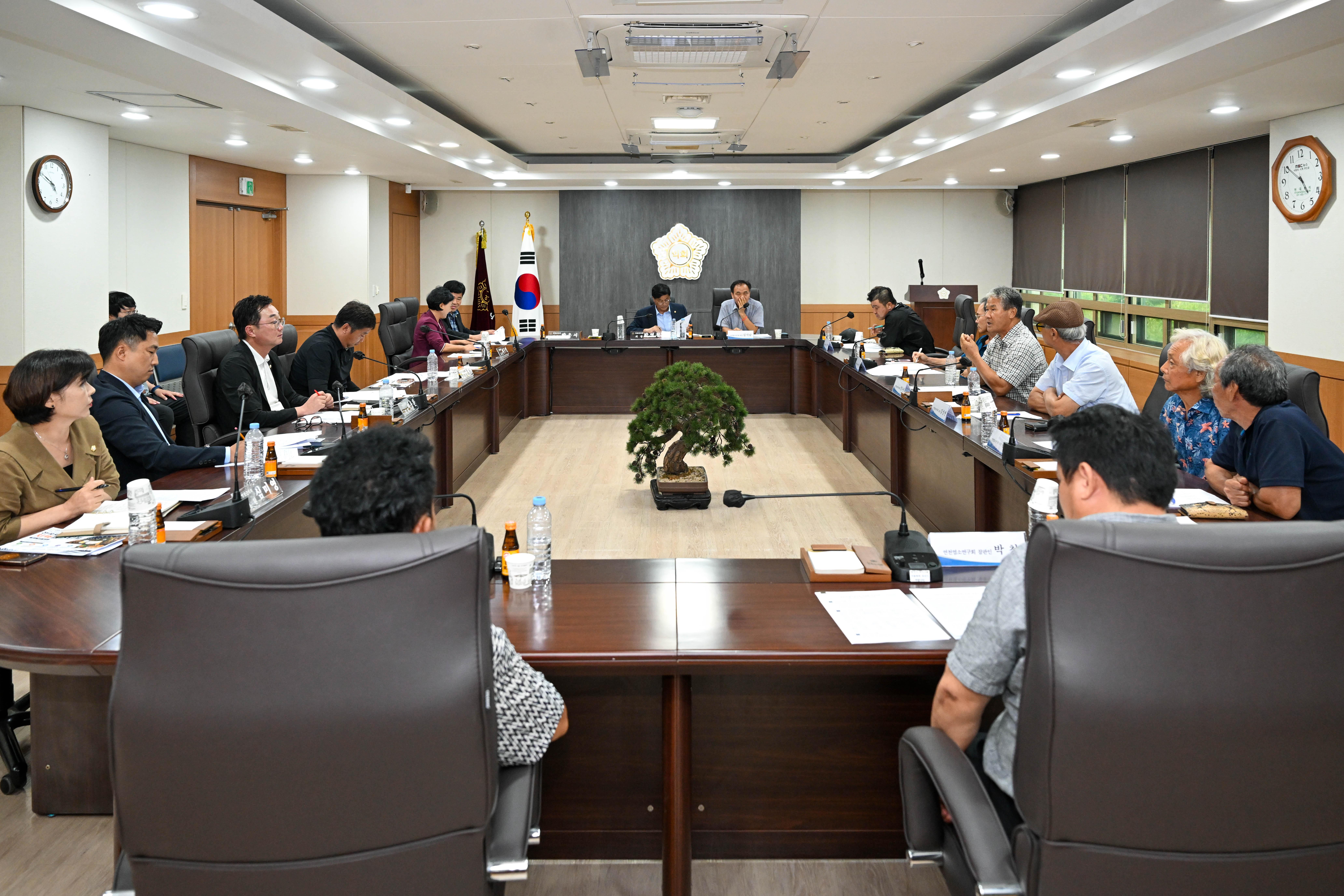 연천군 염소연구회와의 간담회