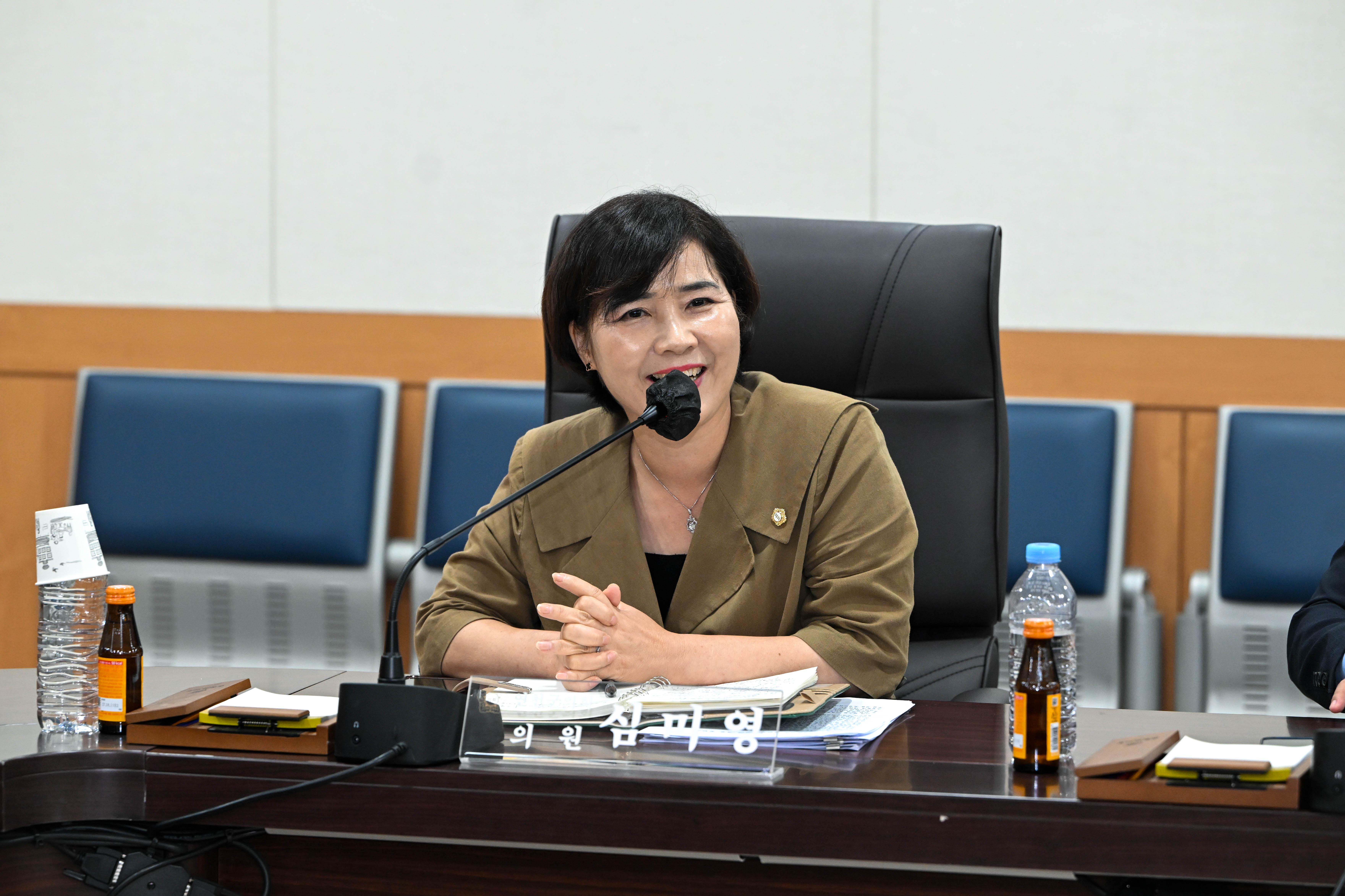 연천군 염소연구회와의 간담회